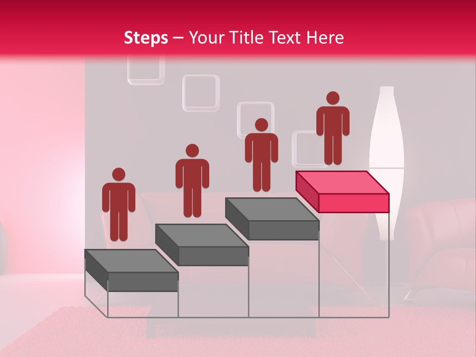 Lamp Room Nobody PowerPoint Template