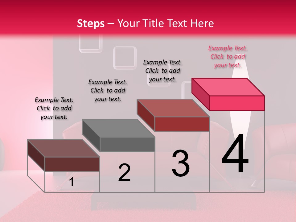 Lamp Room Nobody PowerPoint Template