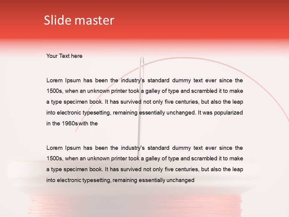 Eye Background Close PowerPoint Template