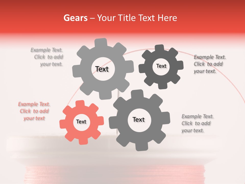 Eye Background Close PowerPoint Template