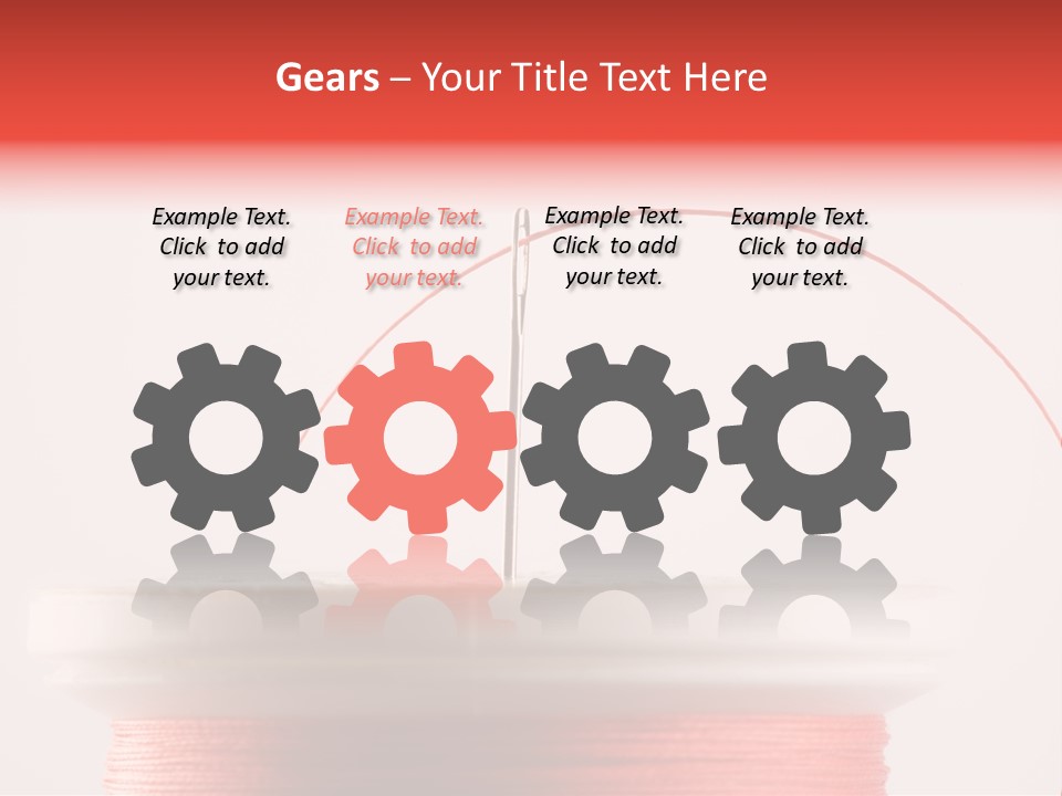 Eye Background Close PowerPoint Template