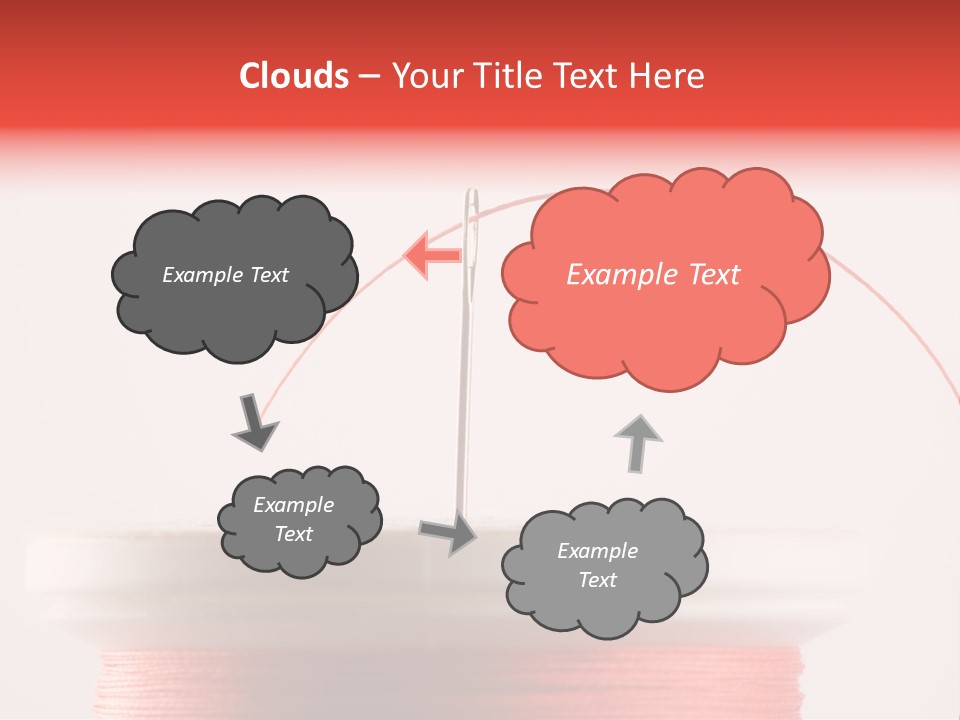 Eye Background Close PowerPoint Template