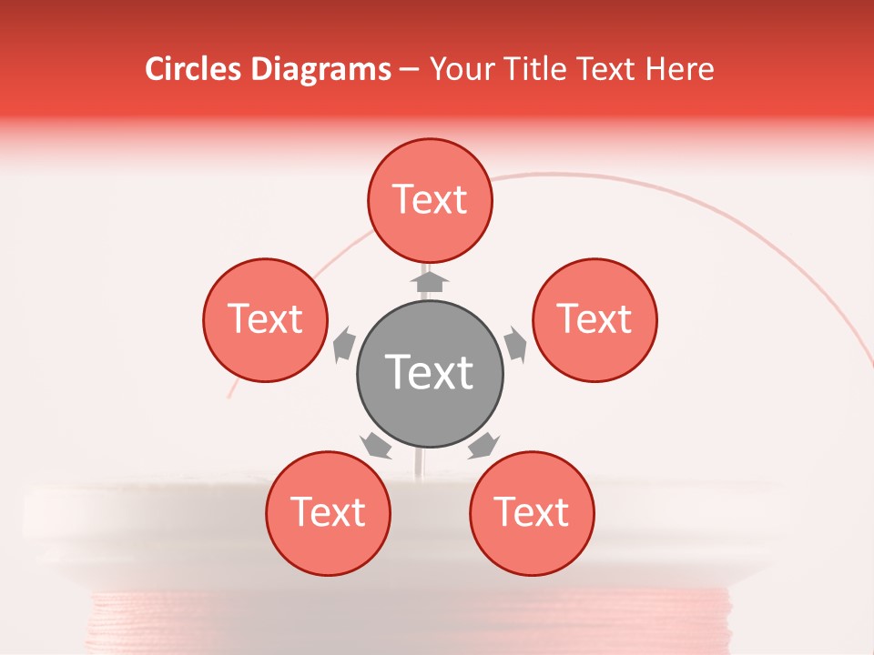 Eye Background Close PowerPoint Template