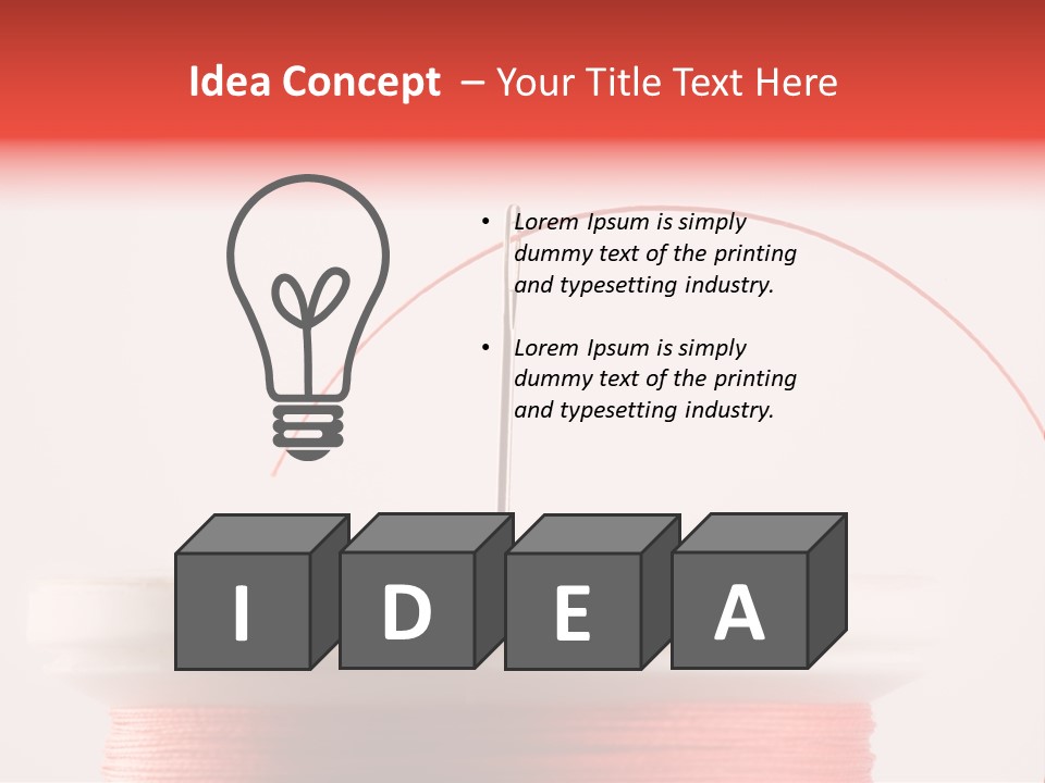 Eye Background Close PowerPoint Template