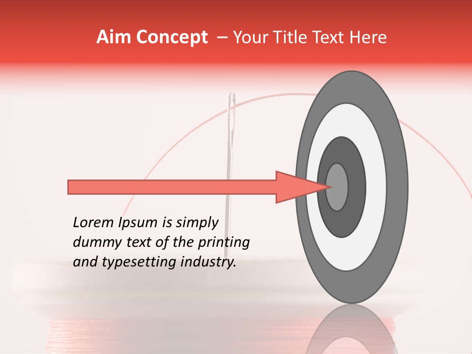 Eye Background Close PowerPoint Template