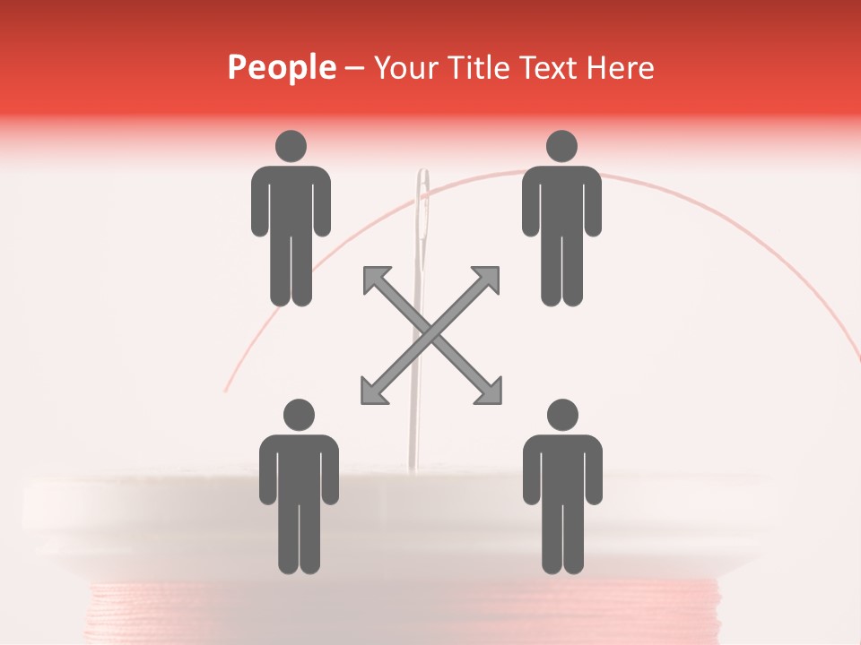 Eye Background Close PowerPoint Template