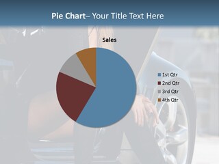 Vehicle White Sexy PowerPoint Template