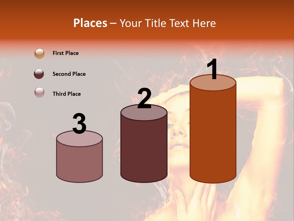 Human Beauty Young PowerPoint Template