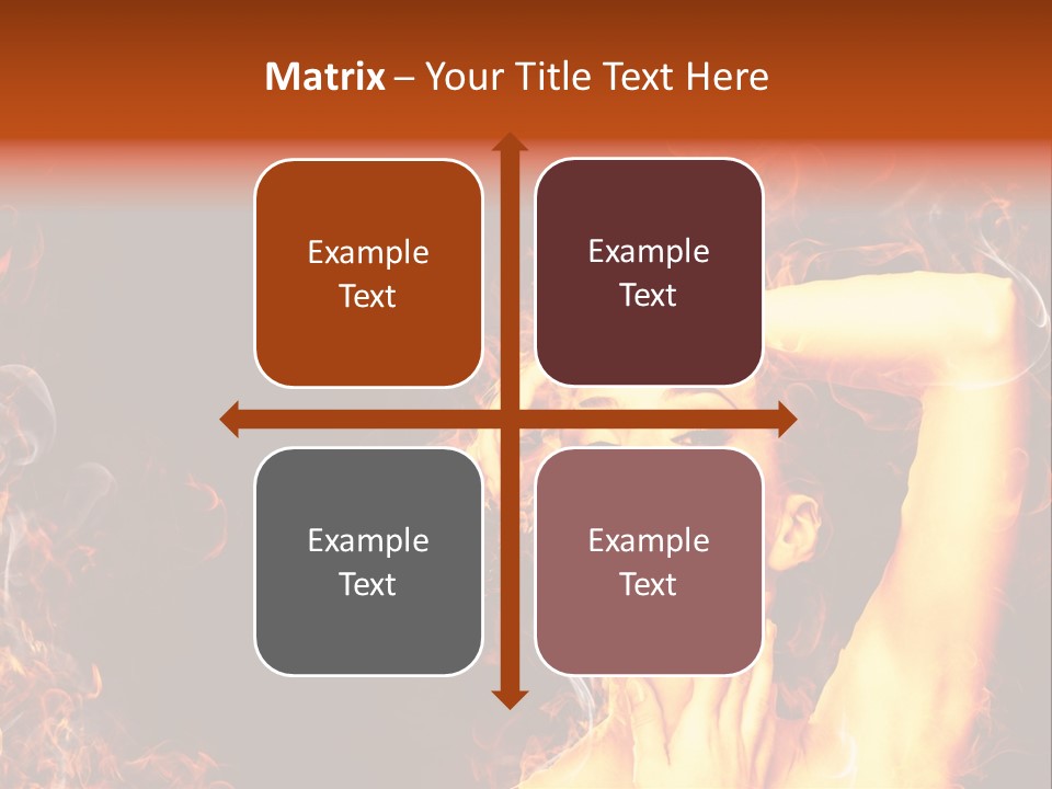 Human Beauty Young PowerPoint Template