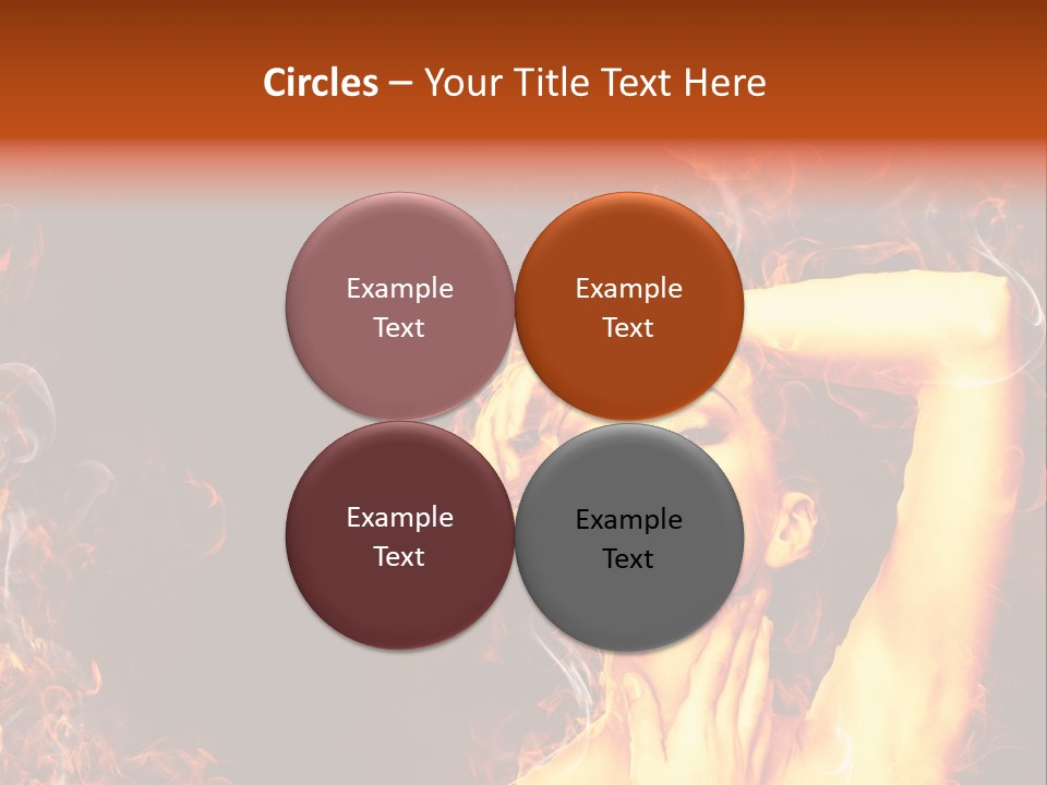 Human Beauty Young PowerPoint Template