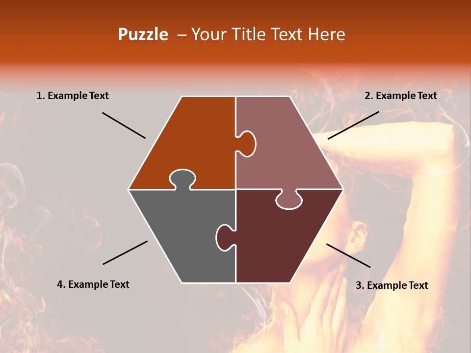 Human Beauty Young PowerPoint Template