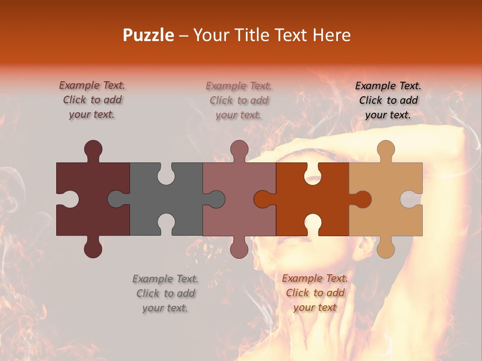 Human Beauty Young PowerPoint Template