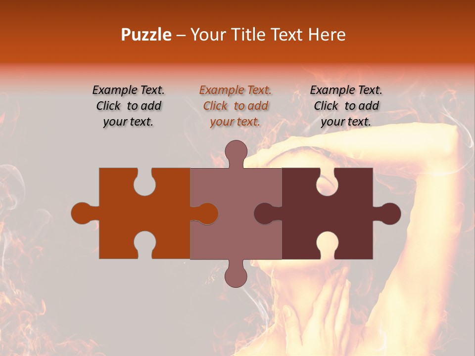 Human Beauty Young PowerPoint Template