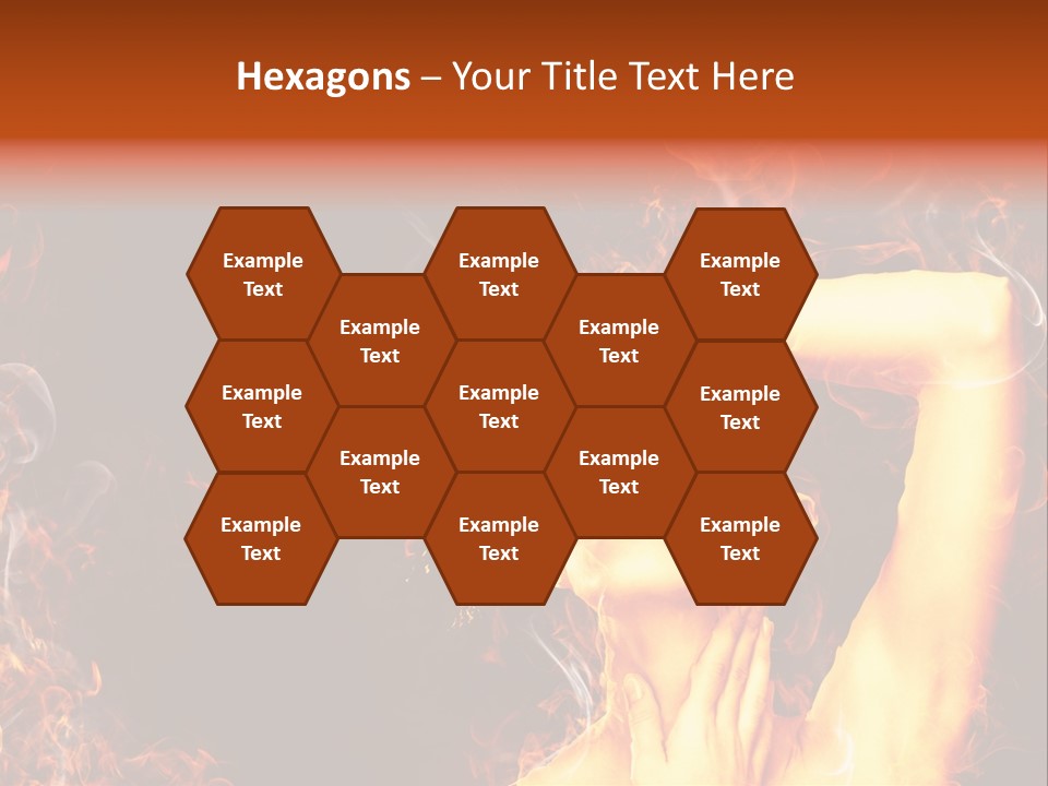 Human Beauty Young PowerPoint Template