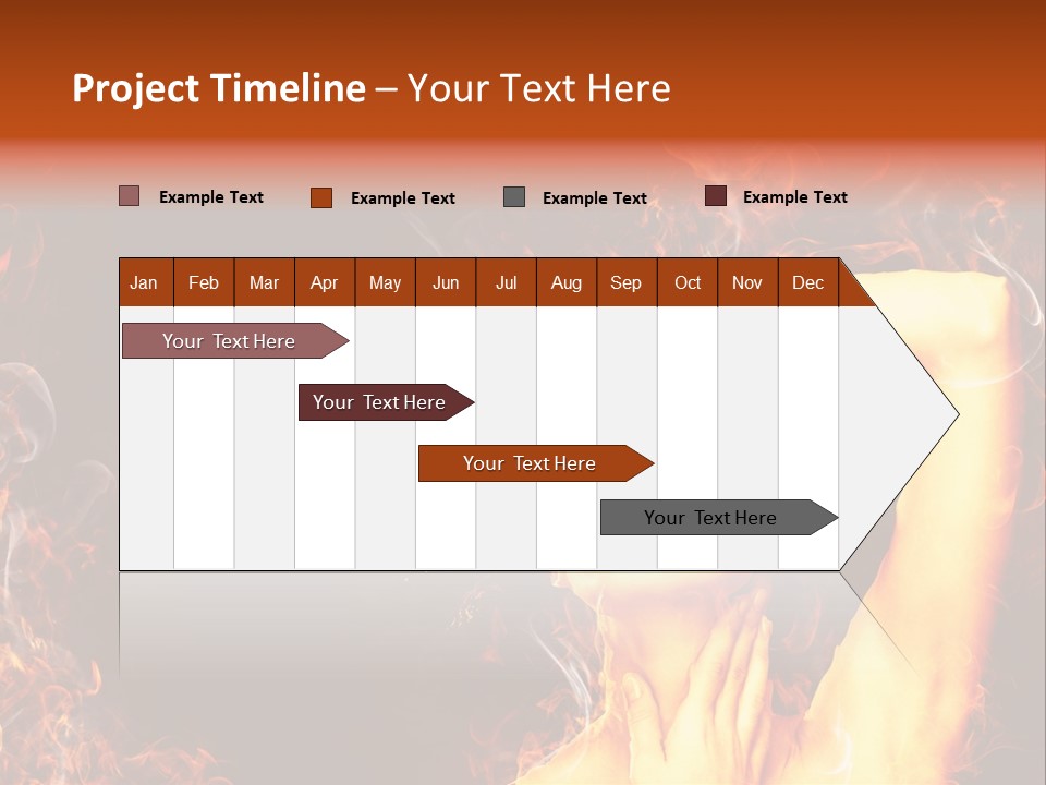 Human Beauty Young PowerPoint Template