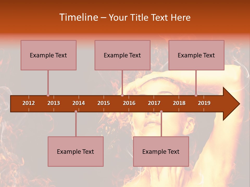 Human Beauty Young PowerPoint Template