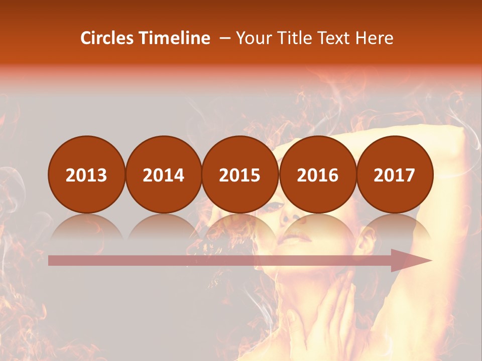 Human Beauty Young PowerPoint Template