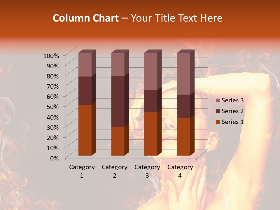 Human Beauty Young PowerPoint Template