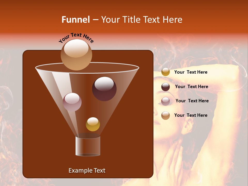 Human Beauty Young PowerPoint Template