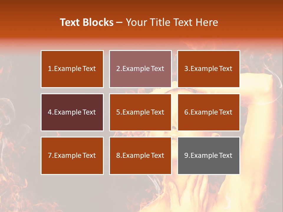 Human Beauty Young PowerPoint Template