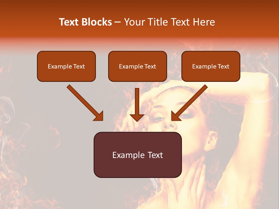 Human Beauty Young PowerPoint Template