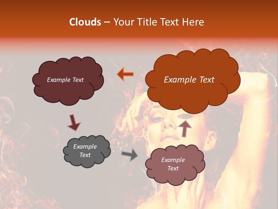 Human Beauty Young PowerPoint Template