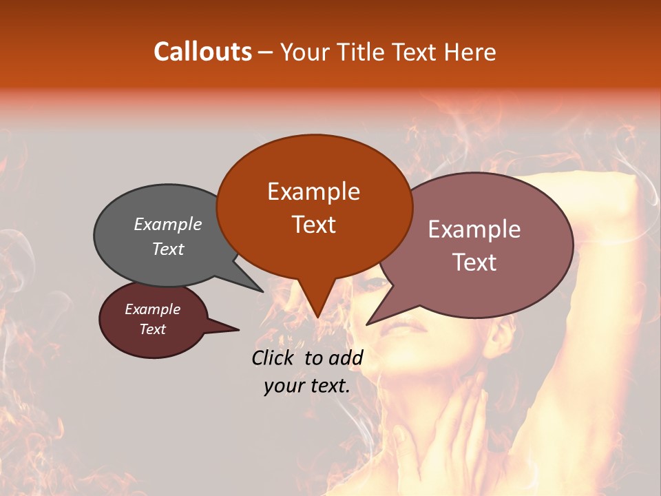 Human Beauty Young PowerPoint Template