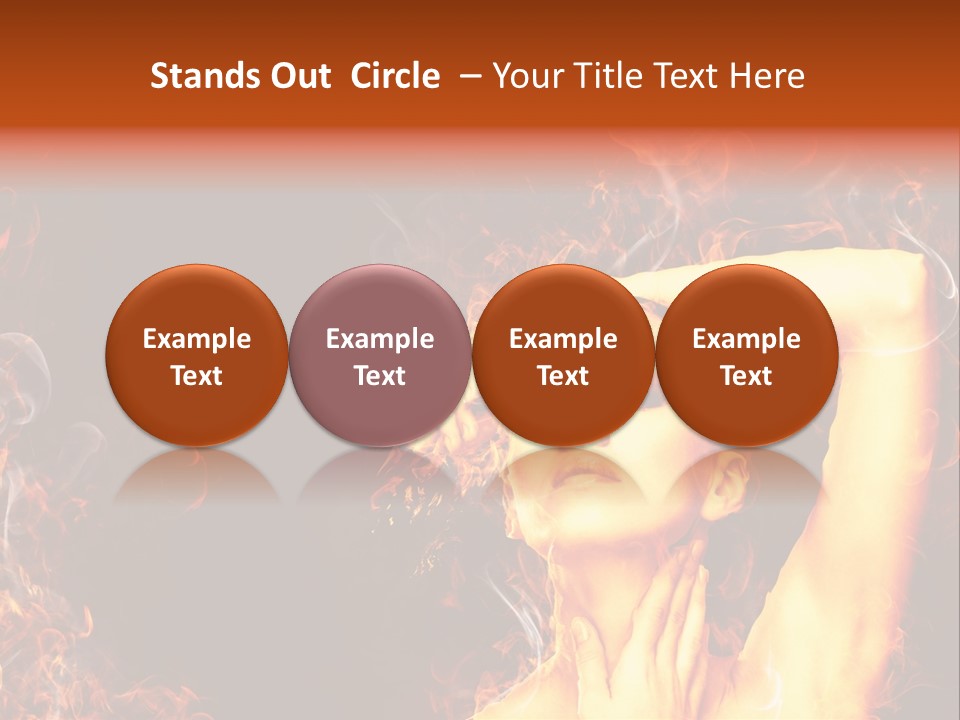 Human Beauty Young PowerPoint Template