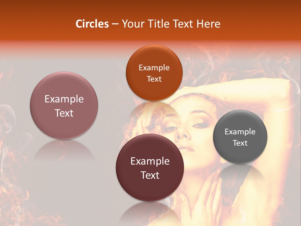 Human Beauty Young PowerPoint Template
