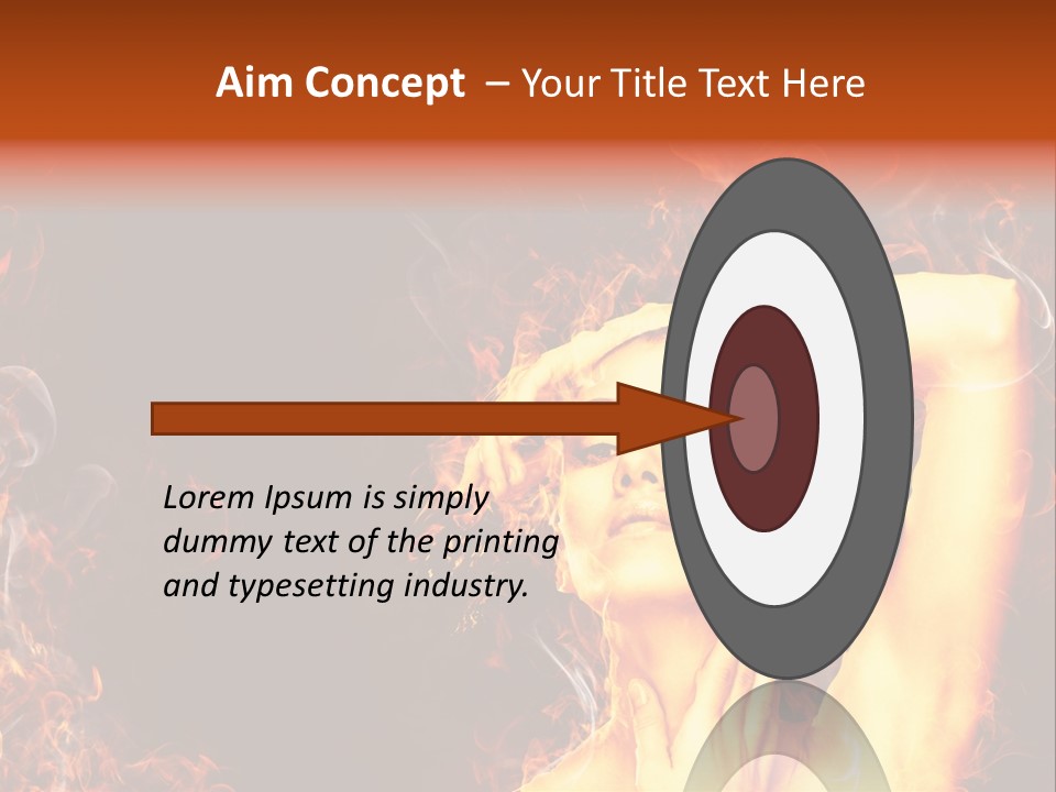 Human Beauty Young PowerPoint Template