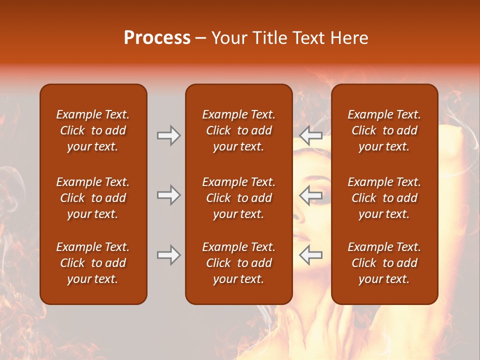Human Beauty Young PowerPoint Template