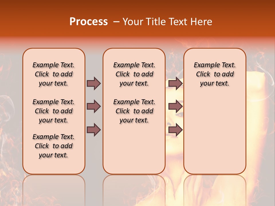 Human Beauty Young PowerPoint Template