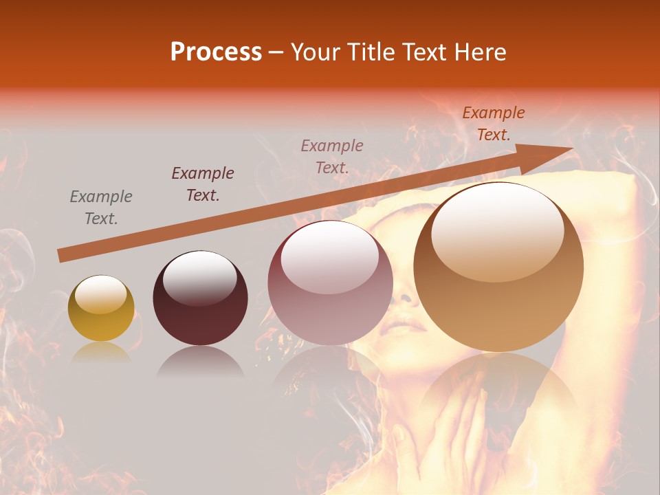 Human Beauty Young PowerPoint Template