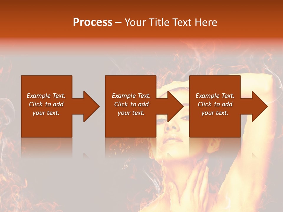 Human Beauty Young PowerPoint Template