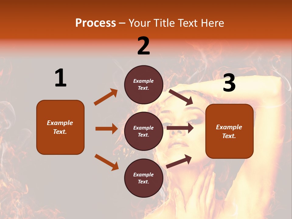 Human Beauty Young PowerPoint Template