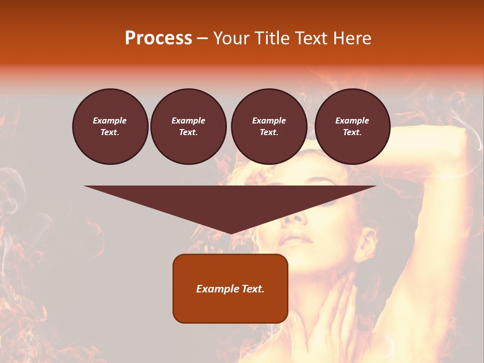 Human Beauty Young PowerPoint Template