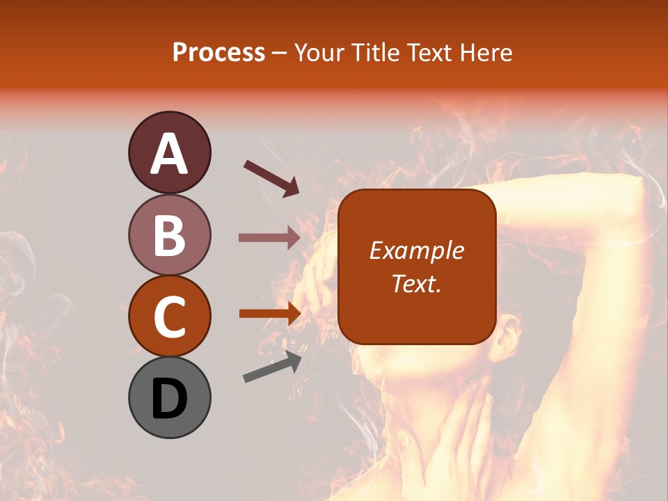 Human Beauty Young PowerPoint Template