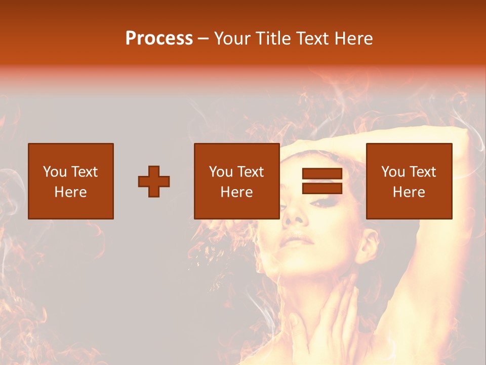 Human Beauty Young PowerPoint Template