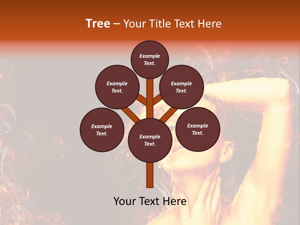 Human Beauty Young PowerPoint Template