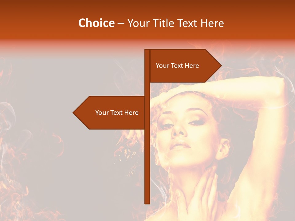 Human Beauty Young PowerPoint Template