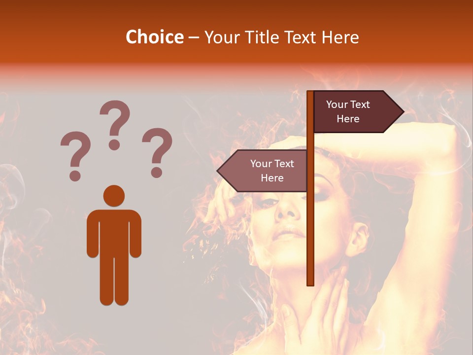 Human Beauty Young PowerPoint Template