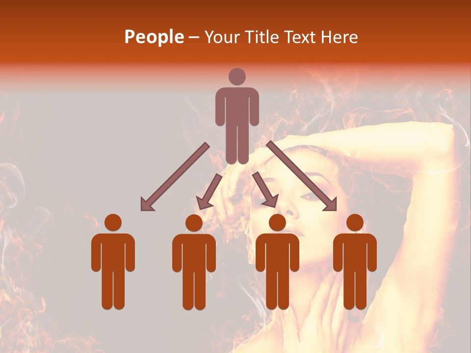 Human Beauty Young PowerPoint Template