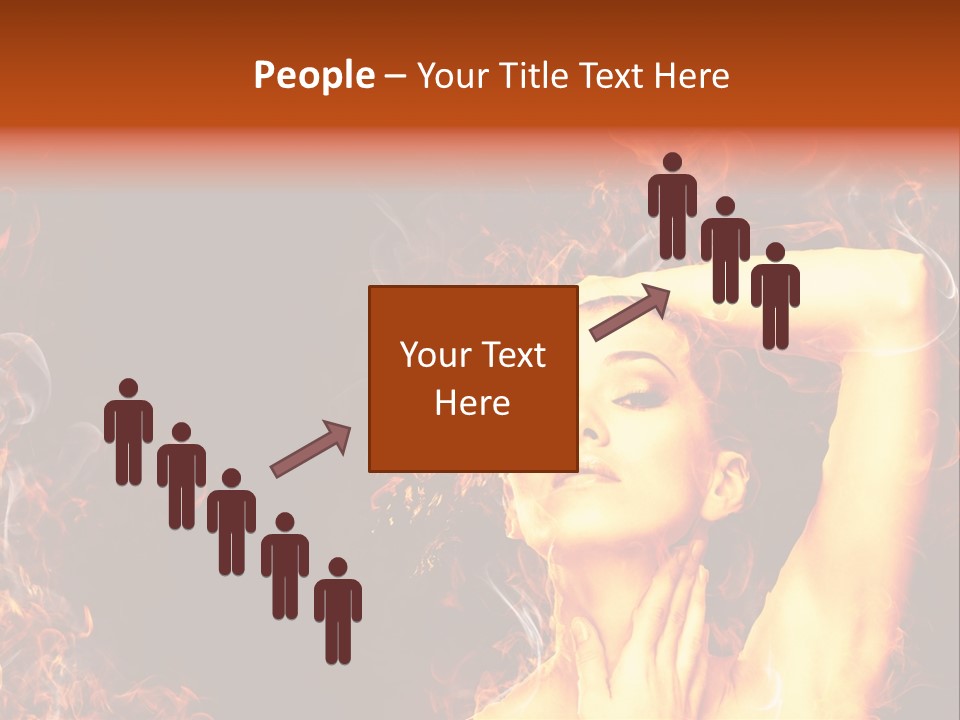 Human Beauty Young PowerPoint Template
