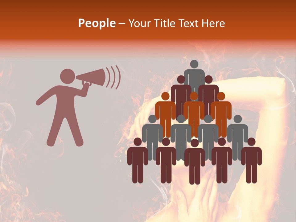 Human Beauty Young PowerPoint Template