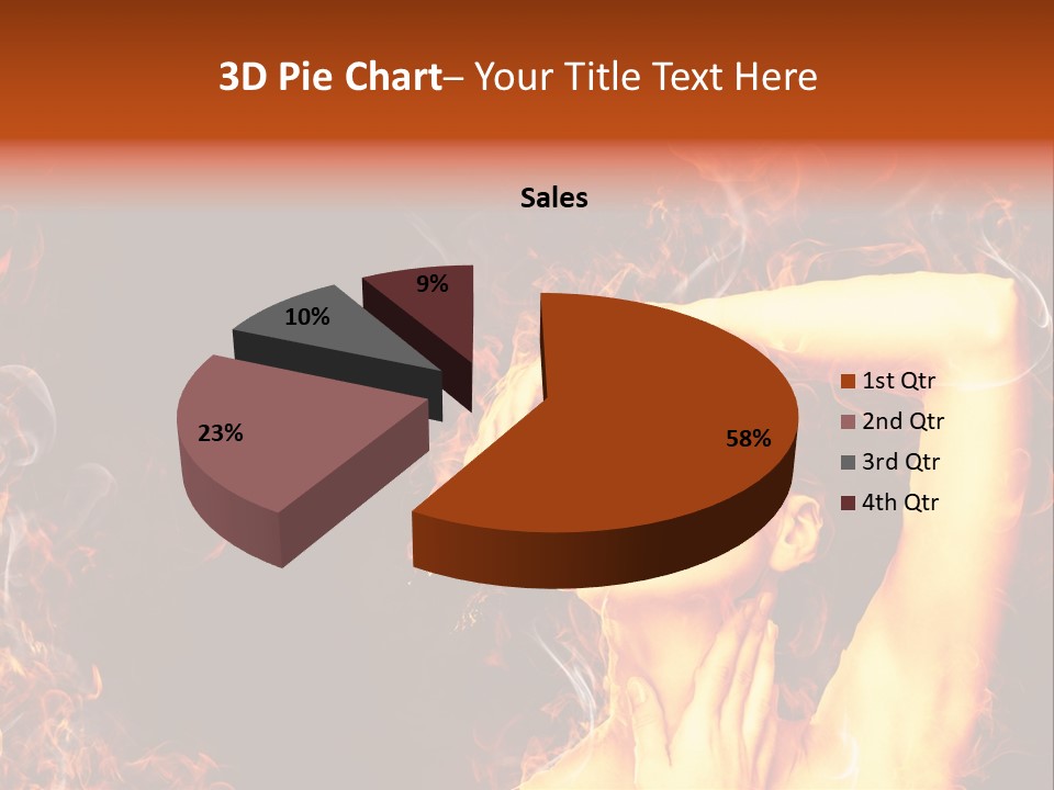 Human Beauty Young PowerPoint Template