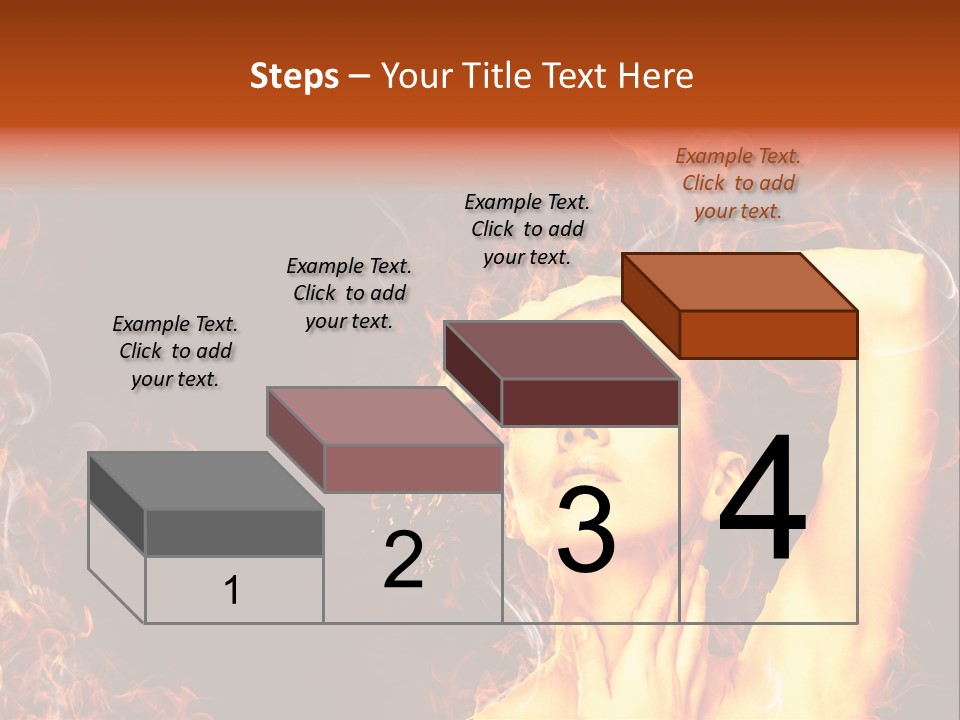 Human Beauty Young PowerPoint Template
