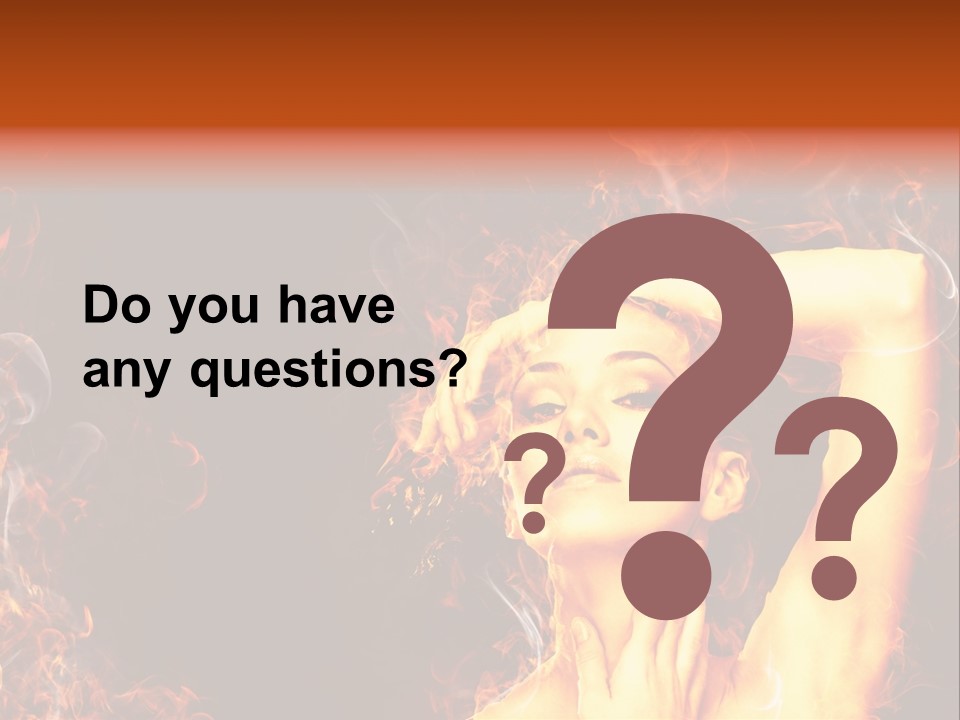 Human Beauty Young PowerPoint Template