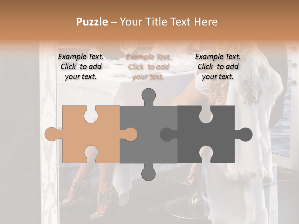 Fashion Young Woman PowerPoint Template