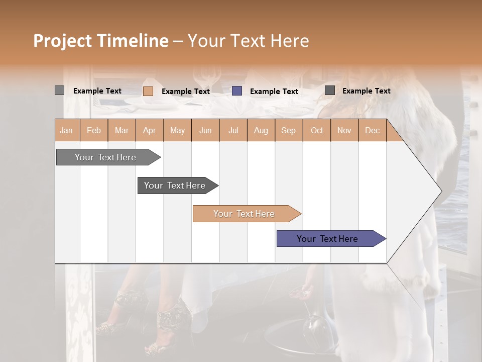 Fashion Young Woman PowerPoint Template