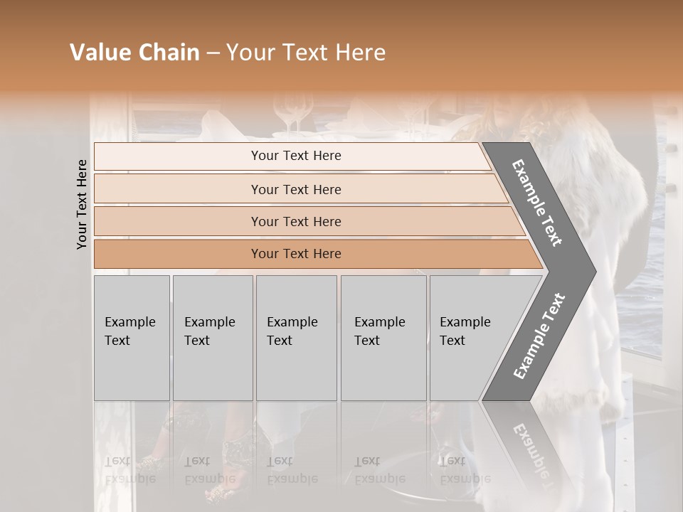 Fashion Young Woman PowerPoint Template